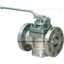 Válvula macho de alta pressão com flange (AX47W)